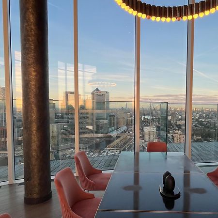 Luxury Modern 2 Bed Flat With Balcony And City View - Canary Wharf City Center ลอนดอน ภายนอก รูปภาพ
